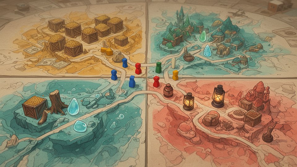 Market Mayhem Tycoon hero artwork.