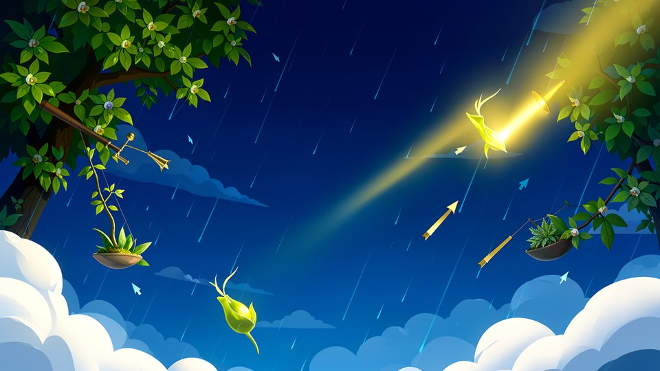 Nimbus Orchard: Sky Puzzle hero artwork.