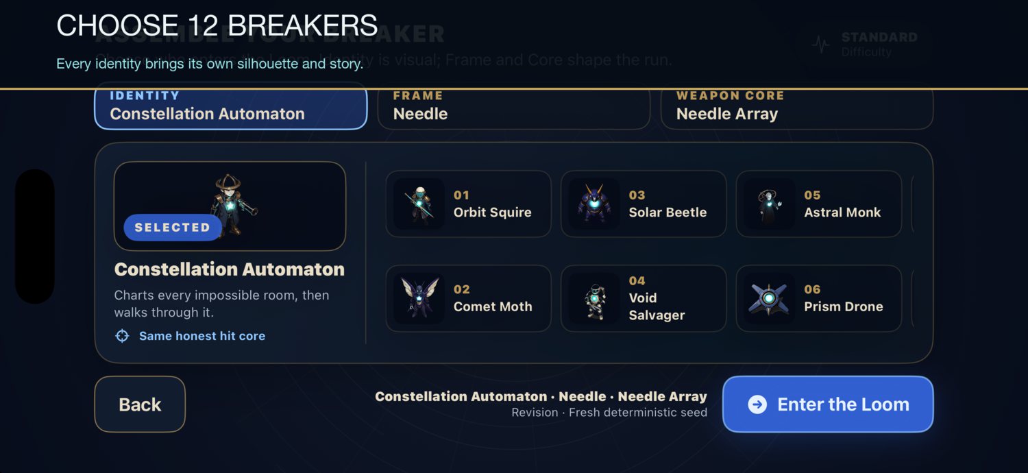 Twelve playable Breakers